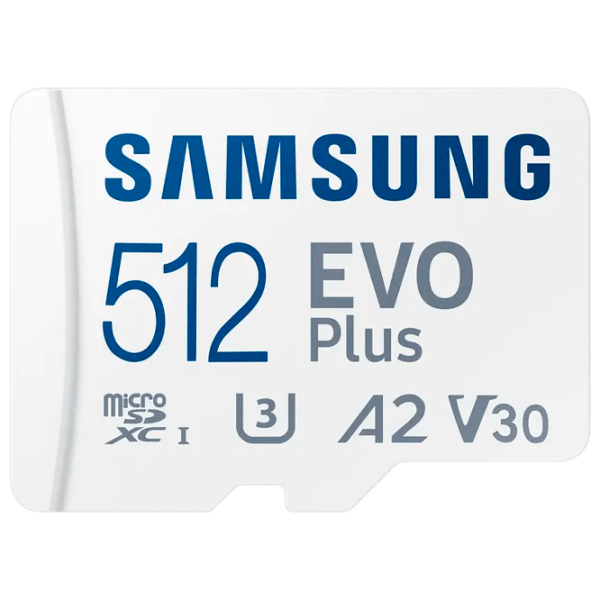 The Samsung EVO Plus 512GB SdCard